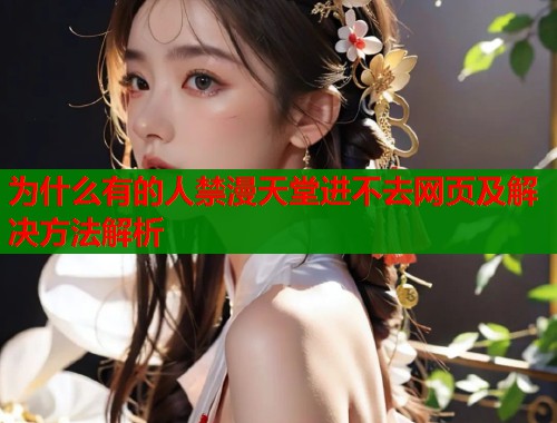为什么有的人禁漫天堂进不去网页及解决方法解析