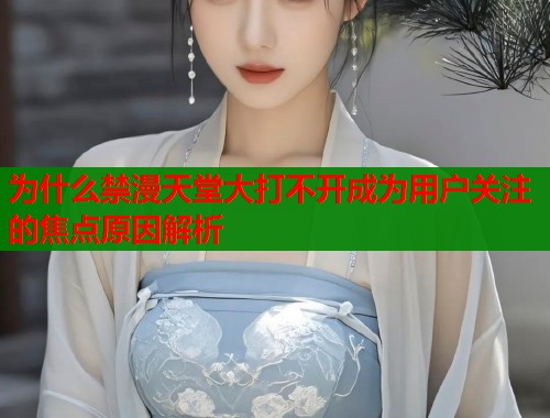 为什么禁漫天堂大打不开成为用户关注的焦点原因解析